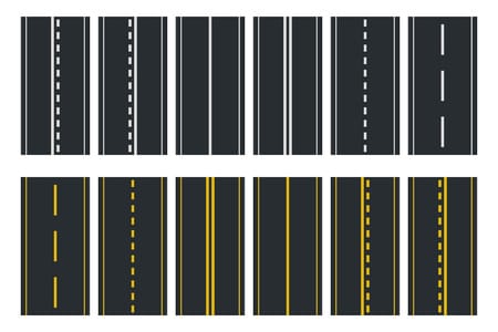 Các loại làn đường ở Mỹ